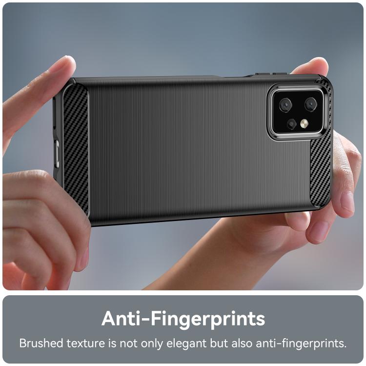 For Motorola Moto G Power 2023 Carbon Fiber Brushed Texture TPU Phone Case(Black) - free shipping - PMC TechLife - Order now!