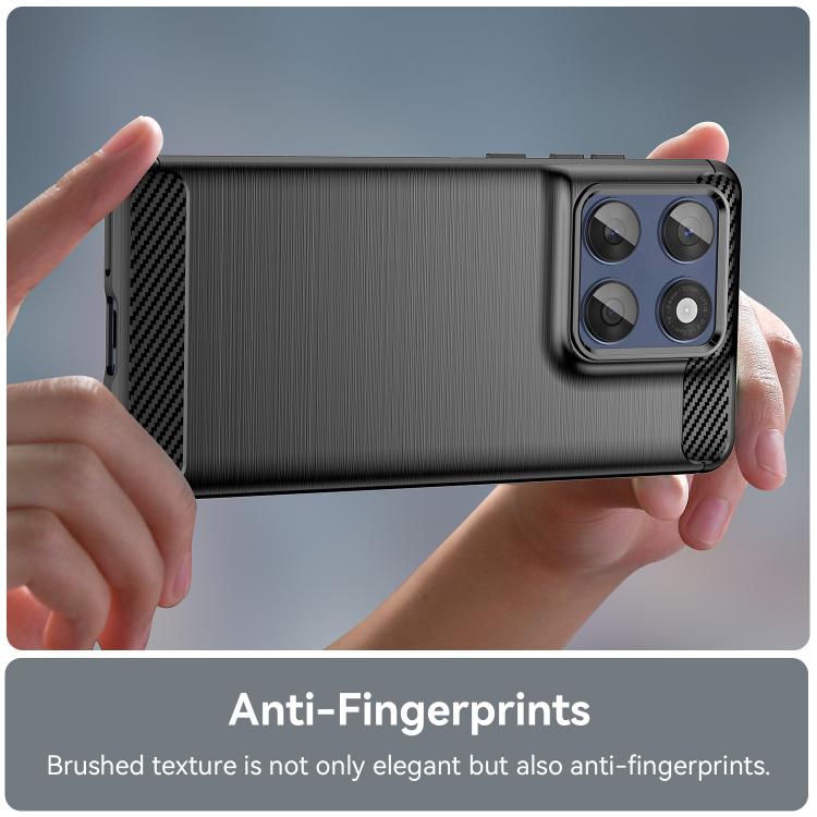 For Motorola Edge 60 Fusion Carbon Fiber Brushed Texture TPU Phone Case(Black) - free shipping - PMC TechLife - Order now!