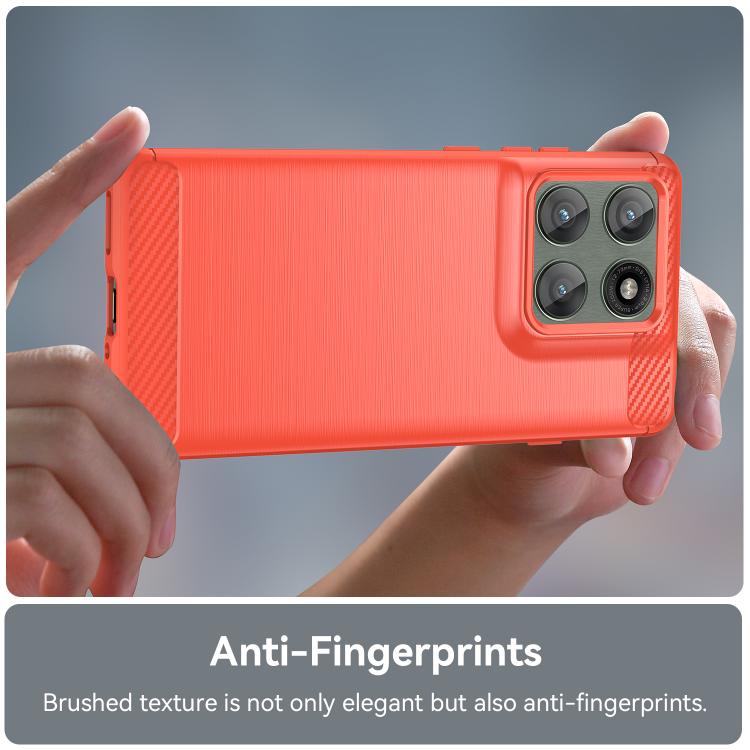 For Motorola Edge 5G 2025 Carbon Fiber Brushed Texture TPU Phone Case(Red) - free shipping - PMC TechLife - Order now!