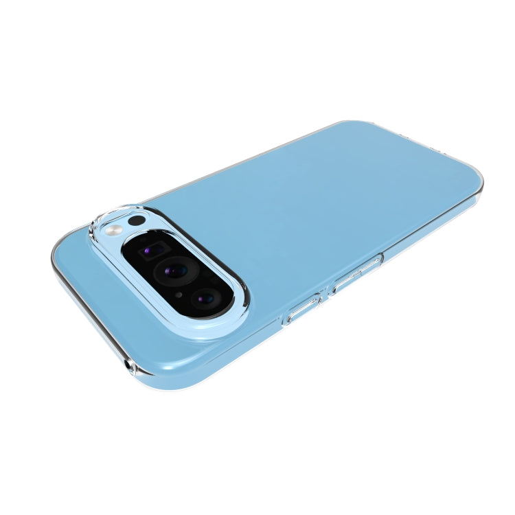 For Google Pixel 9 Waterproof Texture TPU Phone Case(Transparent) - Google Cases by PMC TechLife | Online Shopping South Africa | PMC TechLife | Buy Now Pay Later Mobicred