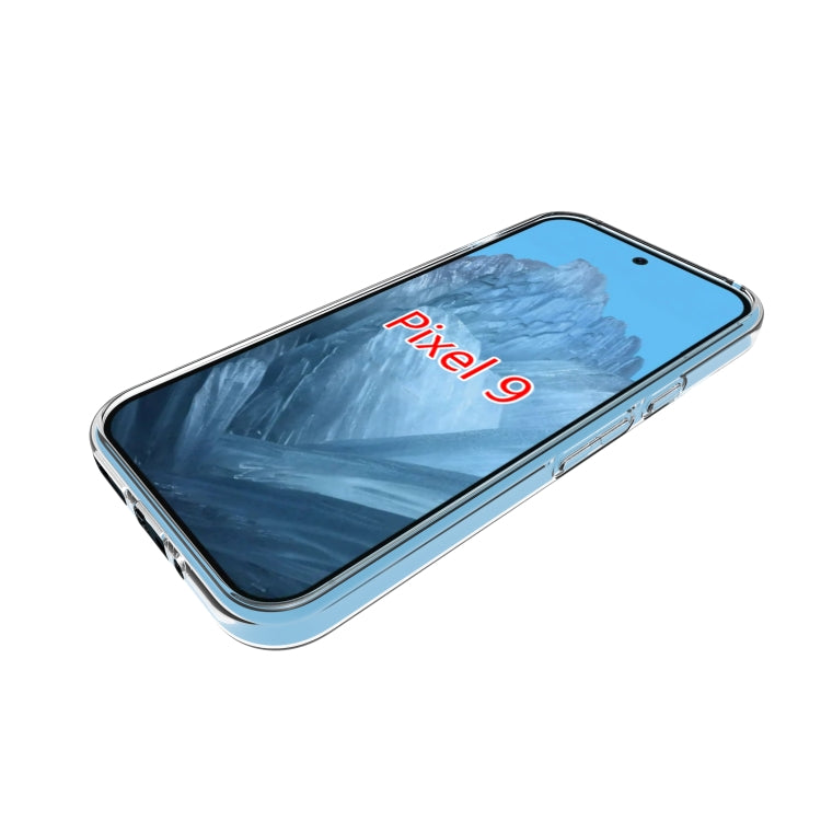For Google Pixel 9 Waterproof Texture TPU Phone Case(Transparent) - Google Cases by PMC TechLife | Online Shopping South Africa | PMC TechLife | Buy Now Pay Later Mobicred