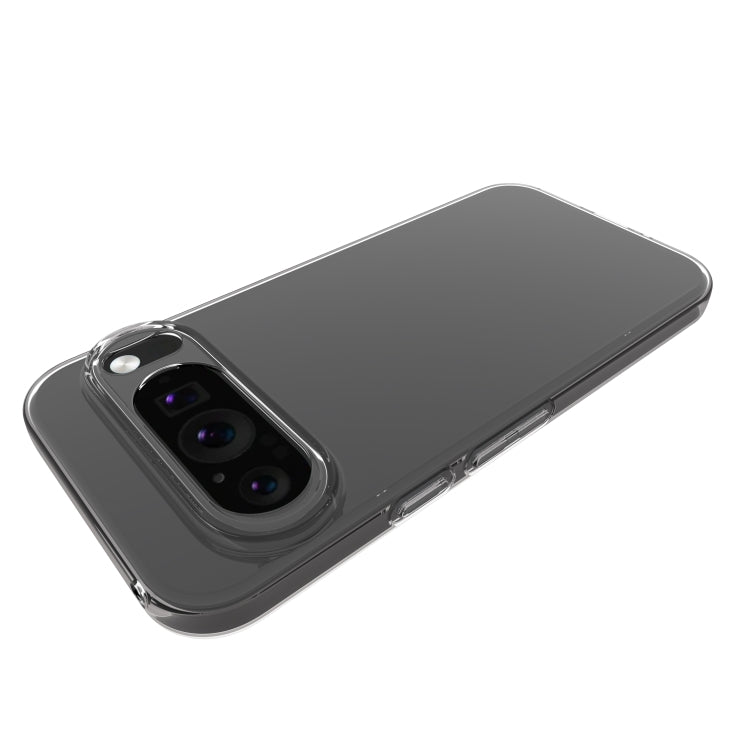 For Google Pixel 9 Pro Waterproof Texture TPU Phone Case(Transparent) - Google Cases by PMC TechLife | Online Shopping South Africa | PMC TechLife | Buy Now Pay Later Mobicred