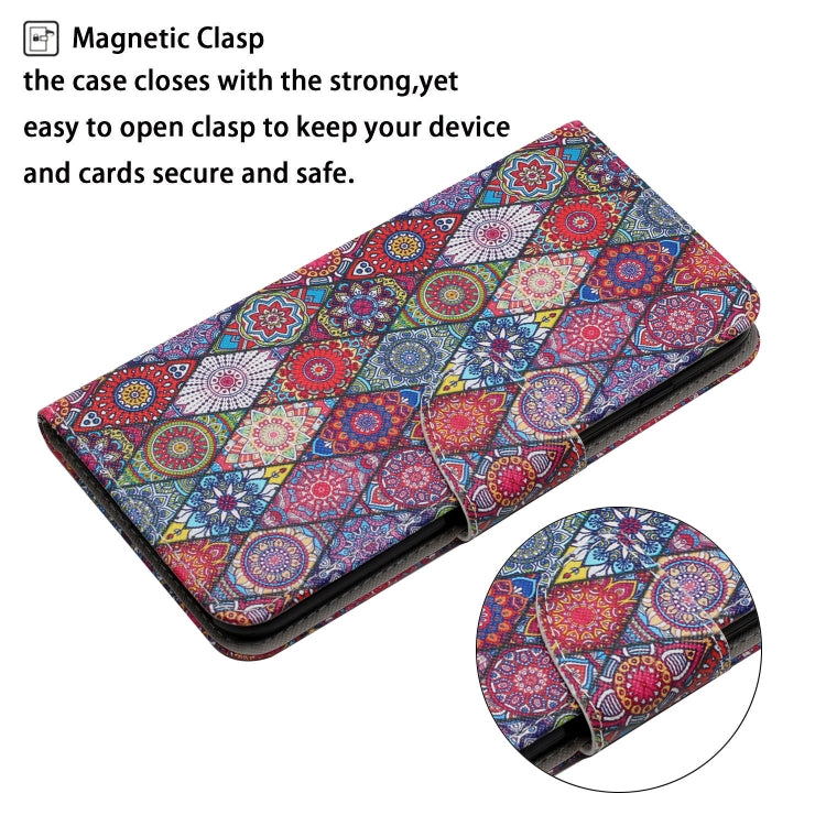 For Xiaomi Redmi Note 13 Pro 5G Colored Drawing Pattern Leather Phone Case(Diamond Kaleidoscope) - free shipping - PMC TechLife - Order now!