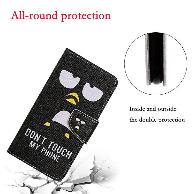 For Xiaomi Redmi 13C Colored Drawing Pattern Leather Phone Case(Penguin) - 13C Cases by PMC TechLife | Online Shopping South Africa | PMC TechLife | Buy Now Pay Later Mobicred
