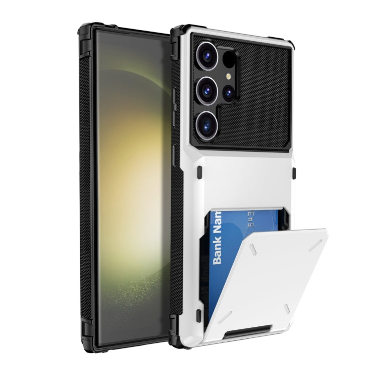 For Samsung Galaxy S24 Ultra 5G Scratch-Resistant Shockproof Heavy Duty Rugged Armor Phone Case(White) - Galaxy S24 Ultra 5G Cases by PMC TechLife | Online Shopping South Africa | PMC TechLife