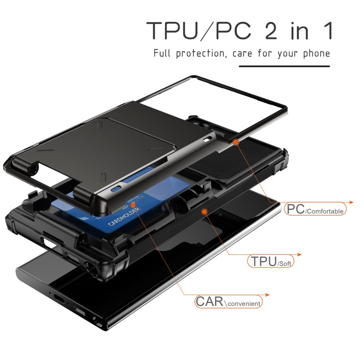 For Samsung Galaxy S24 Ultra 5G Scratch-Resistant Shockproof Heavy Duty Rugged Armor Phone Case(Yellow) - Galaxy S24 Ultra 5G Cases by PMC TechLife | Online Shopping South Africa | PMC TechLife | Buy Now Pay Later Mobicred