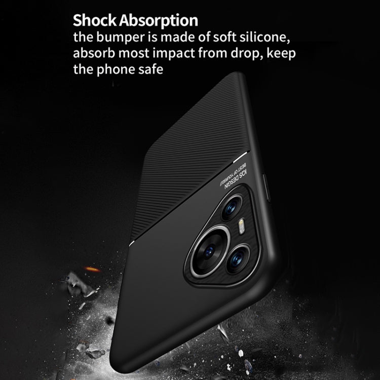 For Huawei Pura 70 Ultra Classic Tilt Strip Grain Magnetic PC Hybrid TPU Phone Case(Red) - free shipping - PMC Jewellery - Order now!