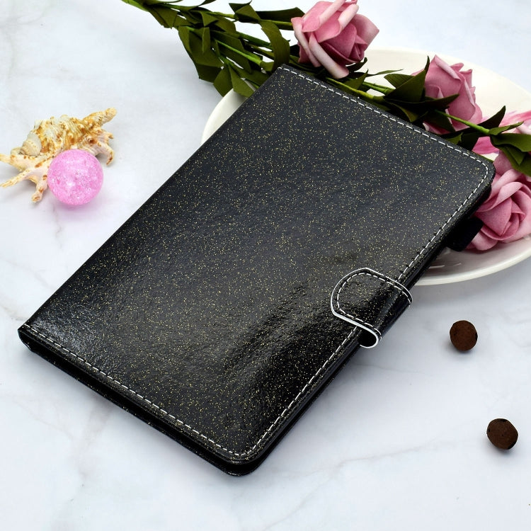 For Lenovo Tab P12 2023 / TB370FU Varnish Glitter Powder Smart Leather Tablet Case(Black) - free shipping - PMC TechLife - Order now!