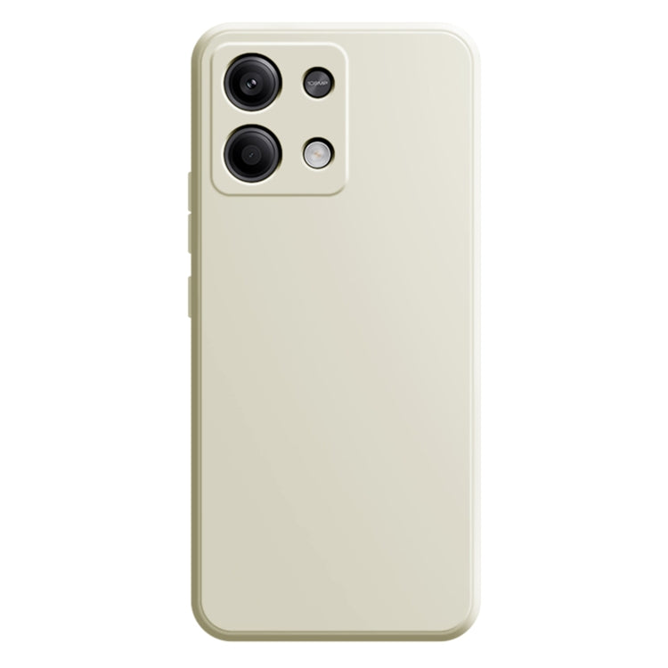 For Xiaomi Redmi Note 13 Pro 5G Imitation Liquid Silicone Phone Case(White) - Note 13 Pro Cases by PMC TechLife | Online Shopping South Africa | PMC TechLife | Buy Now Pay Later Mobicred