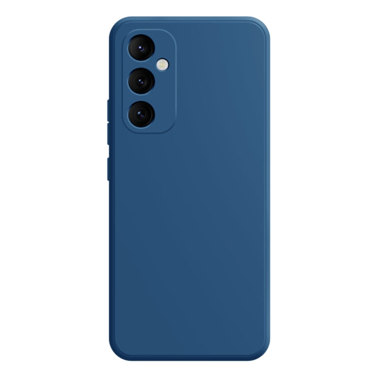 For Samsung Galaxy A05S Imitation Liquid Silicone Phone Case(Blue) - Galaxy Phone Cases by PMC TechLife | Online Shopping South Africa | PMC TechLife