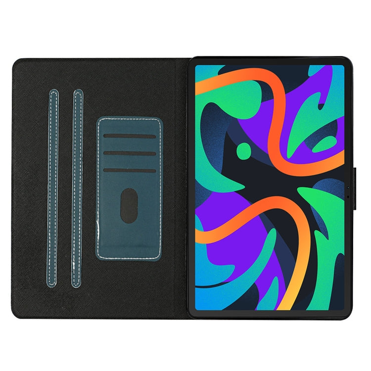 For Lenovo Tab M11/ Xiaoxin Pad 11 2024 Pure Color Smart Leather Tablet Case(Deep Green) - Lenovo by PMC Jewellery | Online Shopping South Africa | PMC Jewellery | Buy Now Pay Later Mobicred