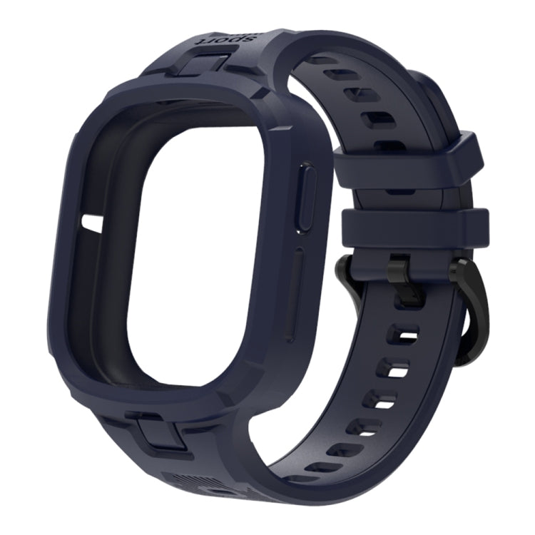 For Honor Watch 4 Solid Color Integrated TPU Watch Band(Dark Blue) - free shipping - PMc TechLife - Order now!