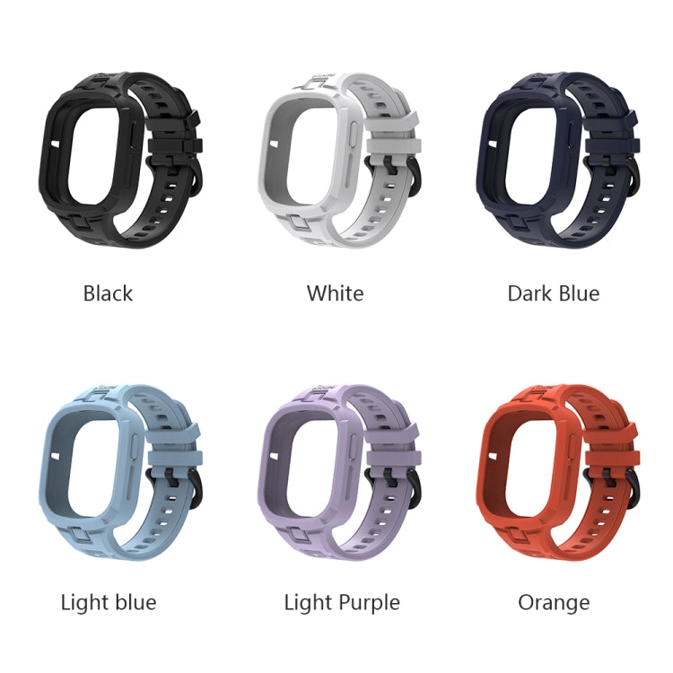For Honor Watch 4 Solid Color Integrated TPU Watch Band(White) - Watch Bands by PMC TechLife | Online Shopping South Africa | PMC TechLife