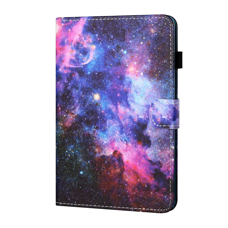 For Lenovo Tab P12 2023 / TB370FU Coloured Drawing Stitching Smart Leather Tablet Case(Starry Sky) - Lenovo by PMC TechLife | Online Shopping South Africa | PMC TechLife | Buy Now Pay Later Mobicred