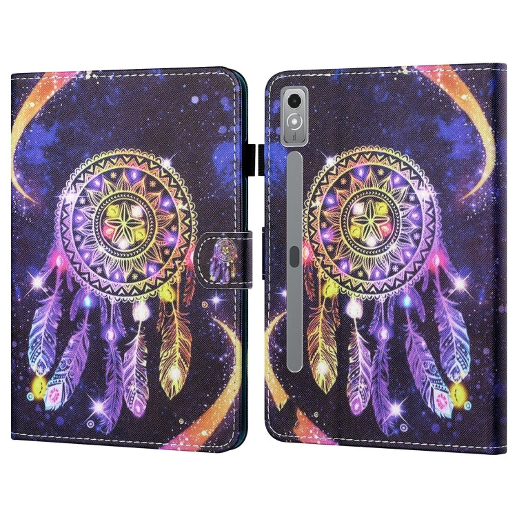For Lenovo Tab P12 2023 / TB370FU Coloured Drawing Stitching Smart Leather Tablet Case(Starry Sky Wind Chime) - free shipping - PMC TechLife - Order now!