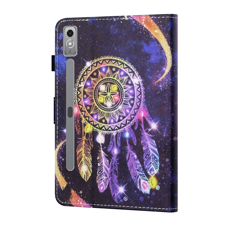 For Lenovo Tab P12 2023 / TB370FU Coloured Drawing Stitching Smart Leather Tablet Case(Starry Sky Wind Chime) - free shipping - PMC TechLife - Order now!