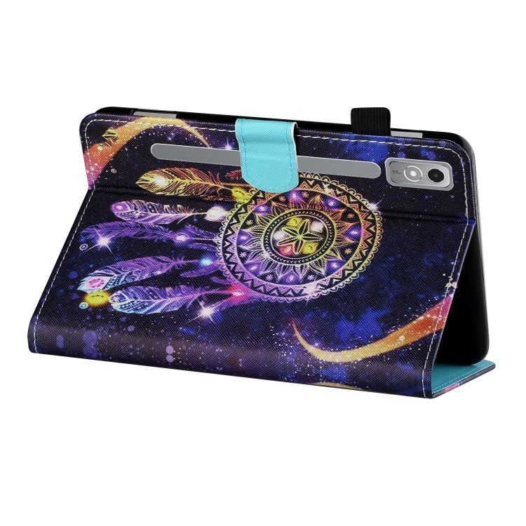 For Lenovo Tab P12 2023 / TB370FU Coloured Drawing Stitching Smart Leather Tablet Case(Starry Sky Wind Chime) - free shipping - PMC TechLife - Order now!