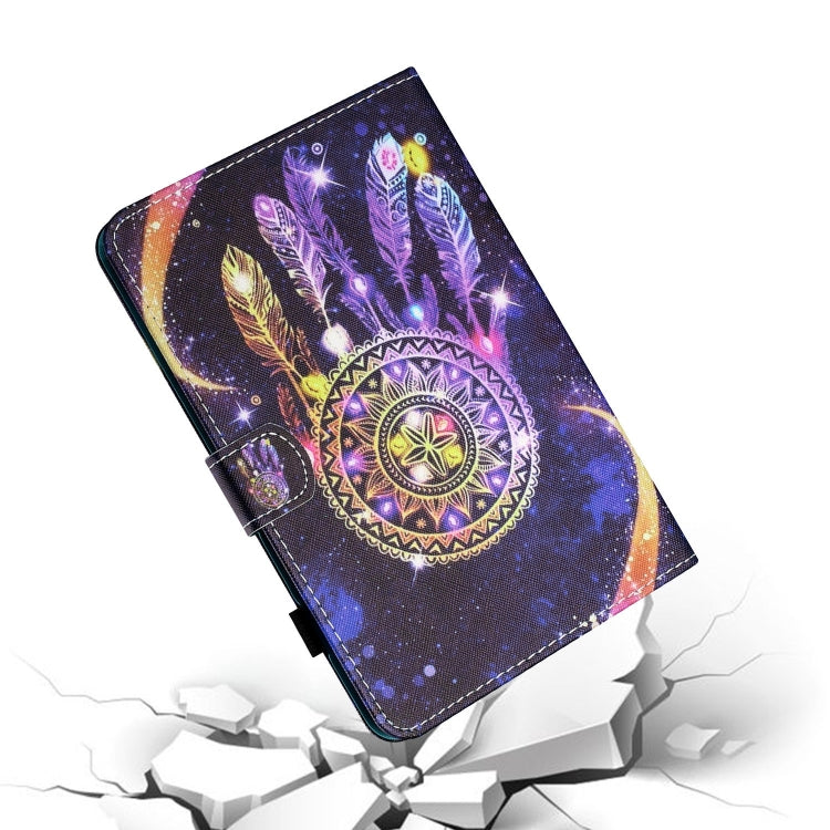 For Lenovo Tab P12 2023 / TB370FU Coloured Drawing Stitching Smart Leather Tablet Case(Starry Sky Wind Chime) - free shipping - PMC TechLife - Order now!