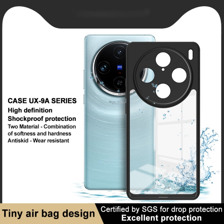 For vivo X100 Pro 5G imak UX-9A Series Four-corner Airbag Shockproof Phone Case - vivo Cases by imak | Online Shopping South Africa | PMC TechLife | Buy Now Pay Later Mobicred