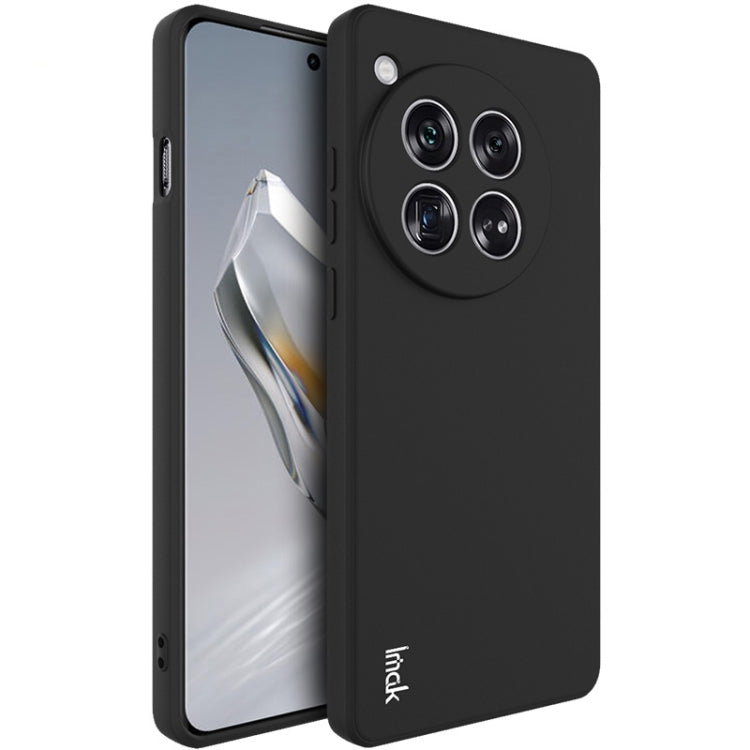 For OnePlus 12 5G imak UC-4 Series Straight Edge TPU Phone Case(Black) - OnePlus Cases by imak | Online Shopping South Africa | PMC TechLife | Buy Now Pay Later Mobicred