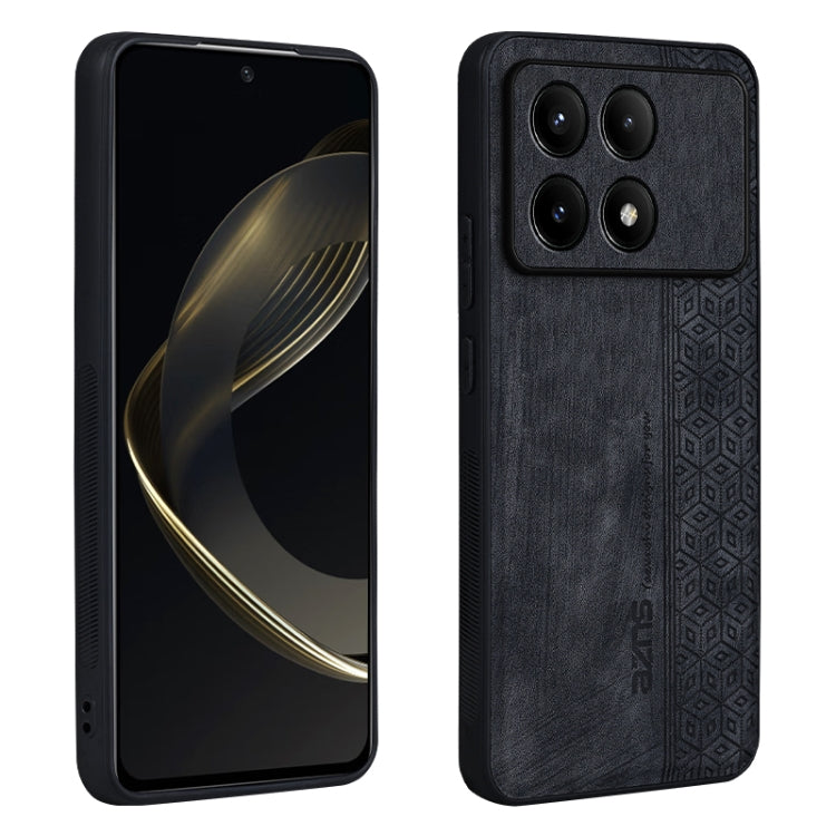 For Xiaomi Redmi K70 AZNS 3D Embossed Skin Feel Phone Case(Black) - Xiaomi Cases by AZNS | Online Shopping South Africa | PMC Jewellery | Buy Now Pay Later Mobicred
