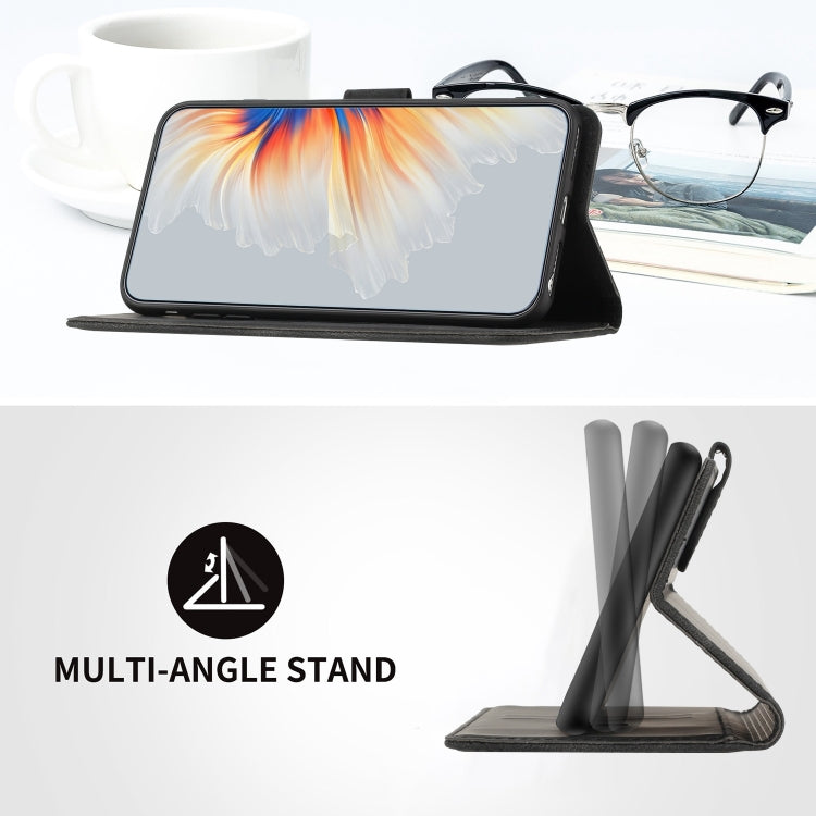 For Google Pixel 9 Pro Heart Pattern Skin Feel Leather Phone Case(Black) - Google Cases by PMC TechLife | Online Shopping South Africa | PMC TechLife | Buy Now Pay Later Mobicred