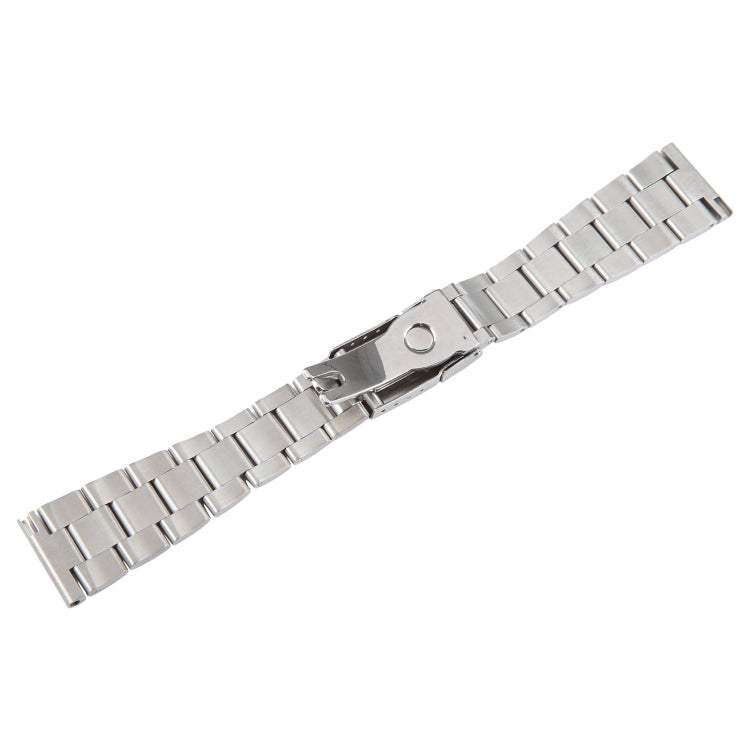 22mm Universal Three-Bead Stainless Steel Watch Band(Silver Rose Gold) - free shipping - PMC TechLife - Order now!