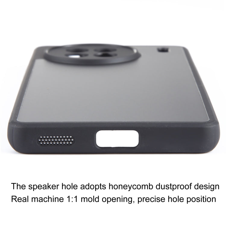 For vivo X90 Fine Pore Matte Black TPU + PC Phone Case - vivo Cases by PMC TechLife | Online Shopping South Africa | PMC TechLife | Buy Now Pay Later Mobicred