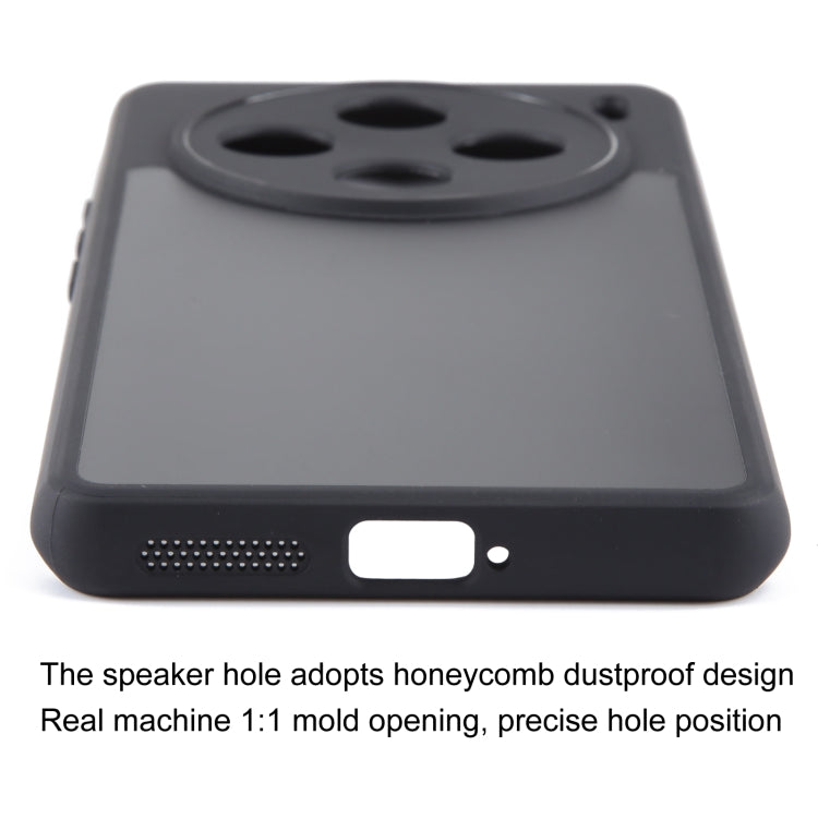 For vivo X100 Fine Pore Matte Black TPU + PC Phone Case - X100 Cases by PMC TechLife | Online Shopping South Africa | PMC TechLife | Buy Now Pay Later Mobicred