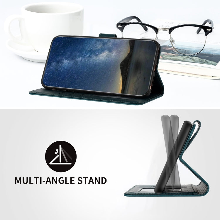 For Google Pixel 9 Datura Flower Embossed Flip Leather Phone Case(Dark Green) - Google Cases by PMC TechLife | Online Shopping South Africa | PMC TechLife | Buy Now Pay Later Mobicred