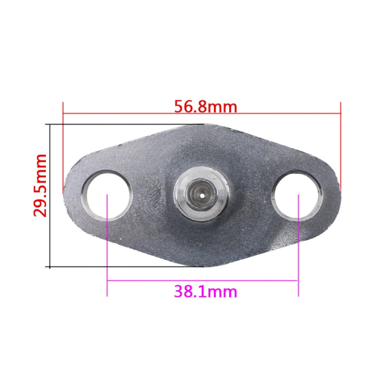 For T3 T4 T04E GT42 Car Turbine Oil Supply Pipe Flange Gasket AN4 Joint Adapter - Others by PMC TechLife | Online Shopping South Africa | PMC TechLife | Buy Now Pay Later Mobicred