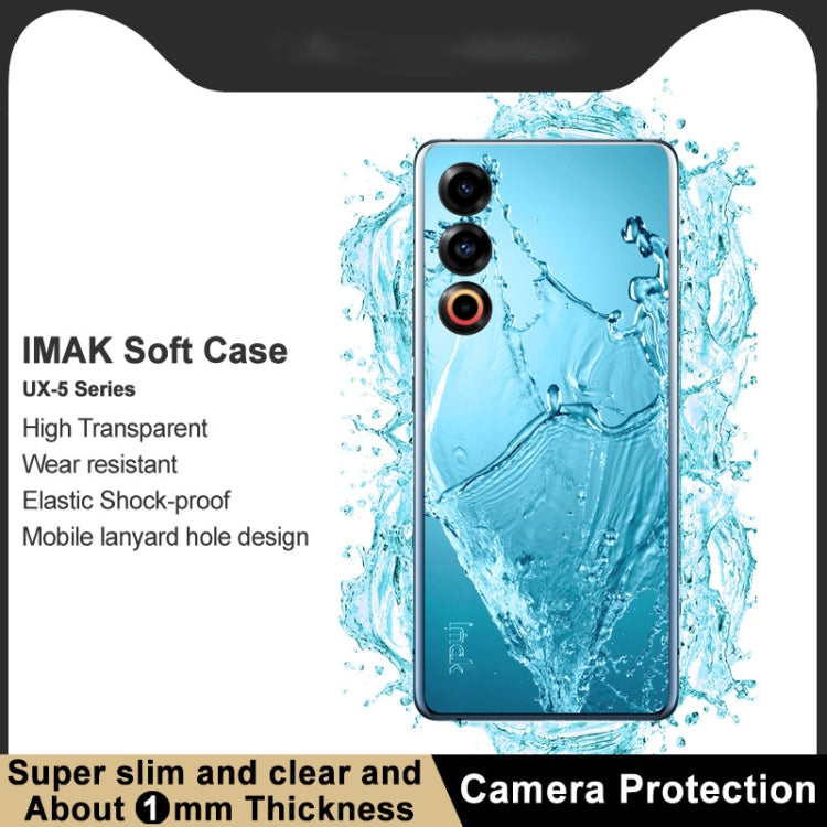 For Meizu 21 5G IMAK UX-5 Series Transparent Shockproof TPU Protective Case - More Brand by imak | Online Shopping South Africa | PMC Jewellery | Buy Now Pay Later Mobicred