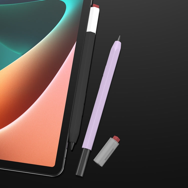 For Xiaomi Inspiration Stylus 1st LOVE MEI Retro Style Silicone Protective Pen Case(Pink) - Pencil Accessories by LOVE MEI | Online Shopping South Africa | PMC TechLife