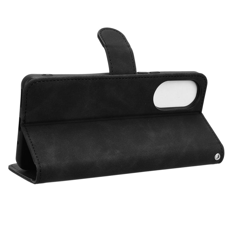 For ZTE Anshin Family Skin Feel Magnetic Flip Leather Phone Case(Black) - free shipping - PMC TechLife - Order now!