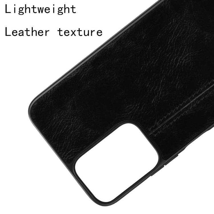 For Motorola Moto G 5G 2024 / G Play 5G 2024 Cow Pattern Sewing Back Cover Phone Case(Black) - Motorola Cases by PMC Jewellery | Online Shopping South Africa | PMC Jewellery | Buy Now Pay Later Mobicred