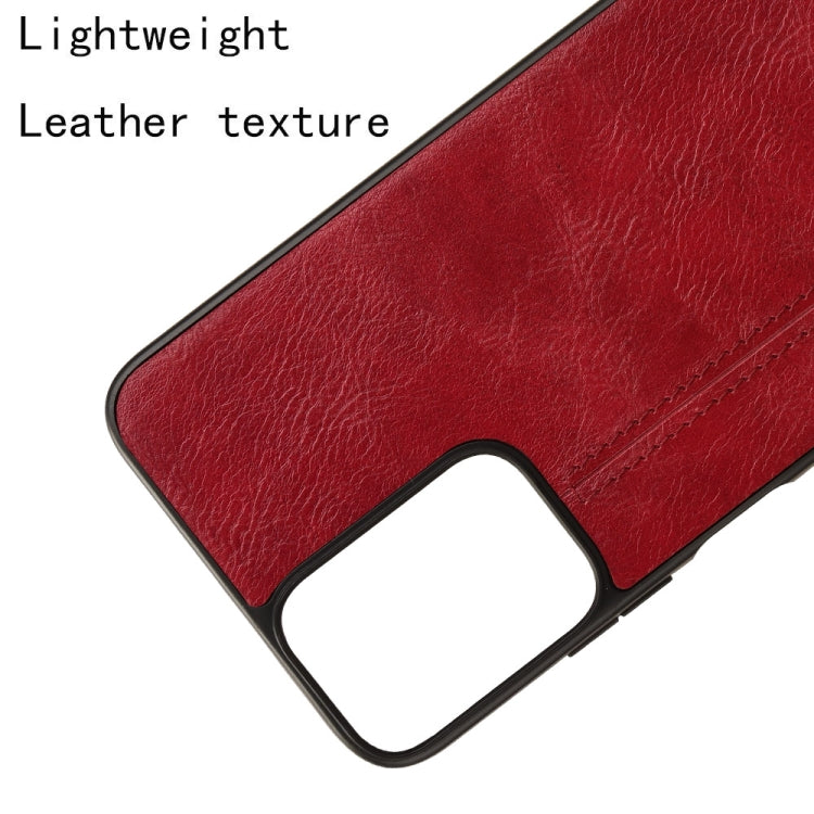 For Motorola Moto G 5G 2024 / G Play 5G 2024 Cow Pattern Sewing Back Cover Phone Case(Red) - Motorola Cases by PMC Jewellery | Online Shopping South Africa | PMC Jewellery | Buy Now Pay Later Mobicred