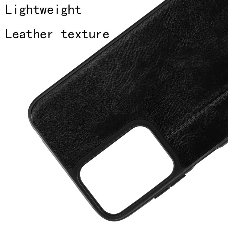 For Motorola Moto G Play 4G 2024 Cow Pattern Sewing Back Cover Phone Case(Black) - Motorola Cases by PMC Jewellery | Online Shopping South Africa | PMC Jewellery | Buy Now Pay Later Mobicred