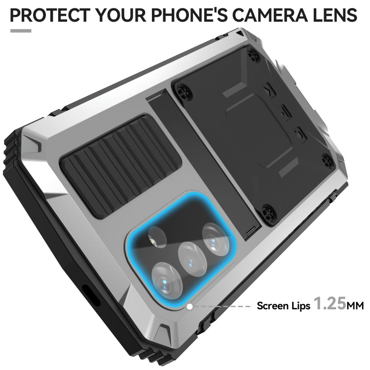 For Samsung Galaxy S24 5G R-JUST Life Waterproof Dustproof Shockproof Phone Case(Silver) - free shipping - PMC TechLife - Order now!
