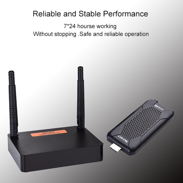 Measy FHD656 Mini 1080P HDMI 1.4 HD Wireless Audio Video Transmitter Receiver Extender Transmission System, Transmission Distance: 100m, US Plug - free shipping - PMC TechLife - Order now!