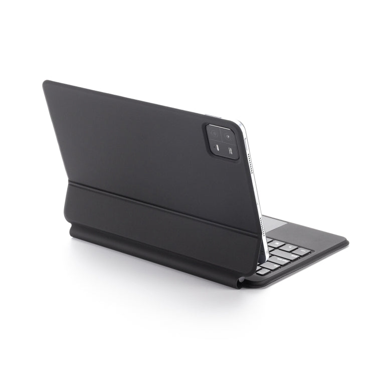 For Xiaomi Pad 6 / Pad Pro M11P-B-M611 Magnetic Bluetooth Keyboard Leather Tablet Case(Black) - Xiaomi Keyboard by PMC TechLife | Online Shopping South Africa | PMC TechLife | Buy Now Pay Later Mobicred
