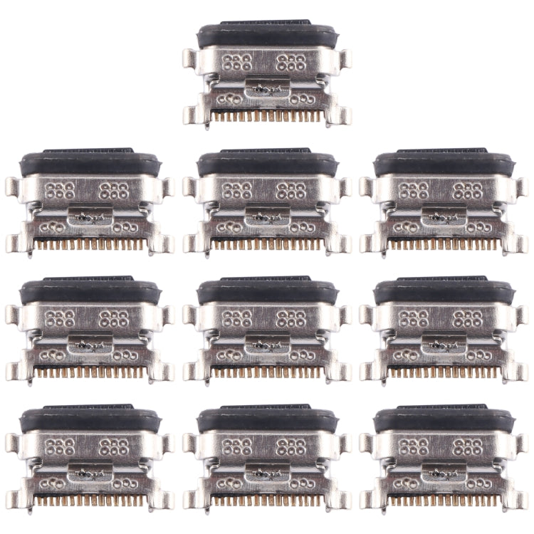 For Xiaomi Redmi K40 10pcs Original Charging Port Connector - Tail Connector by PMC TechLife | Online Shopping South Africa | PMC TechLife