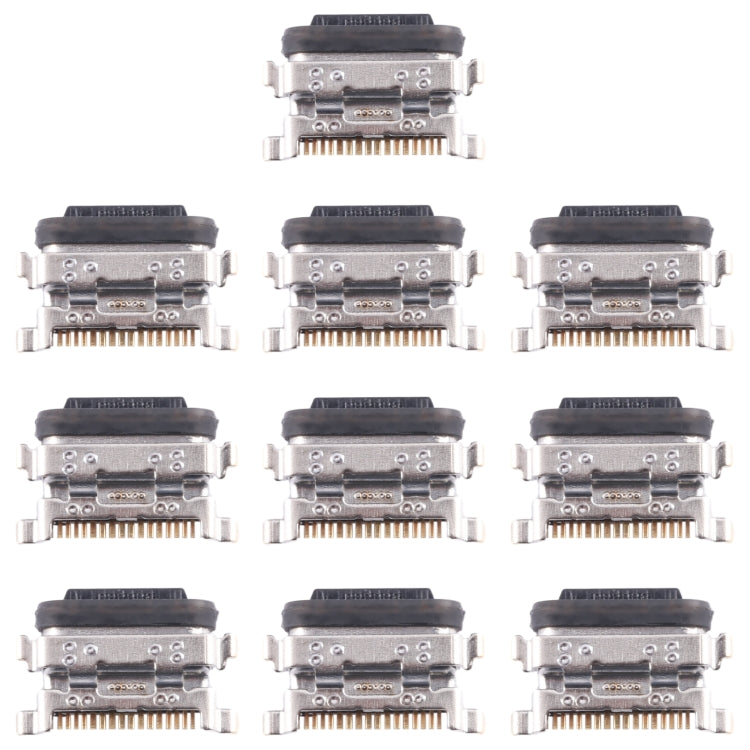 For Xiaomi Mi 10 Youth 5G 10pcs Original Charging Port Connector - Tail Connector by PMC TechLife | Online Shopping South Africa | PMC TechLife