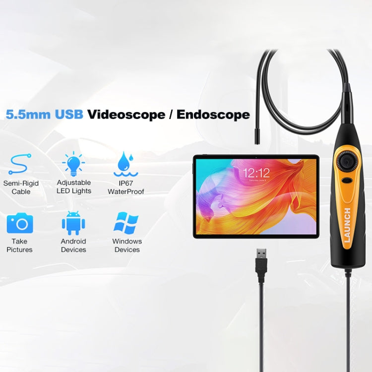 LAUNCH VSP-600 For X431 Pro3S+ / V / V+ / PAD-V USB HD Endoscope Car Repair Tool -  by PMC TechLife | Online Shopping South Africa | PMC TechLife