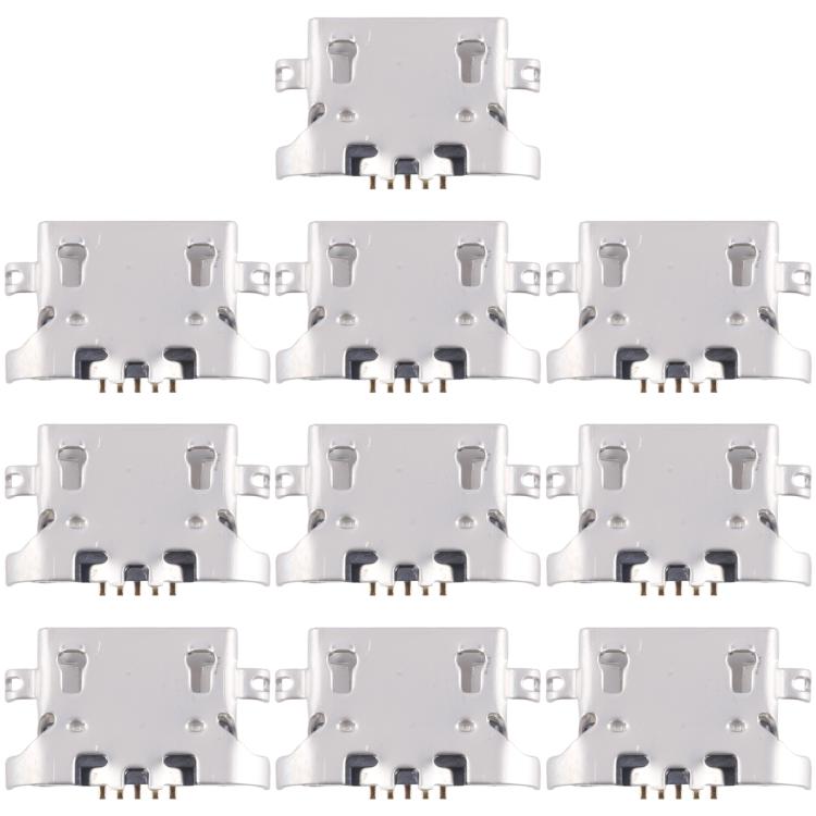 For Infinix Hot 10 Lite X657B 10pcs Original Charging Port Connector - Single Tail Connector by PMc TechLife | Online Shopping South Africa | PMc TechLife | Buy Now Pay Later Mobicred