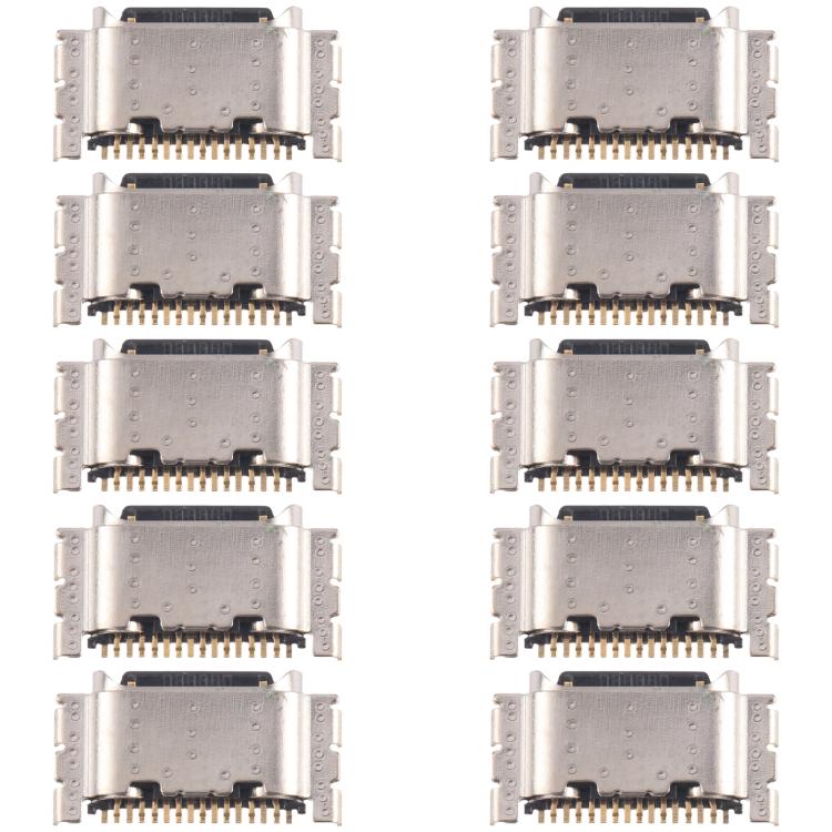 For Tecno Pova 2 LE7 10pcs Original Charging Port Connector - Single Tail Connector by PMc TechLife | Online Shopping South Africa | PMc TechLife | Buy Now Pay Later Mobicred