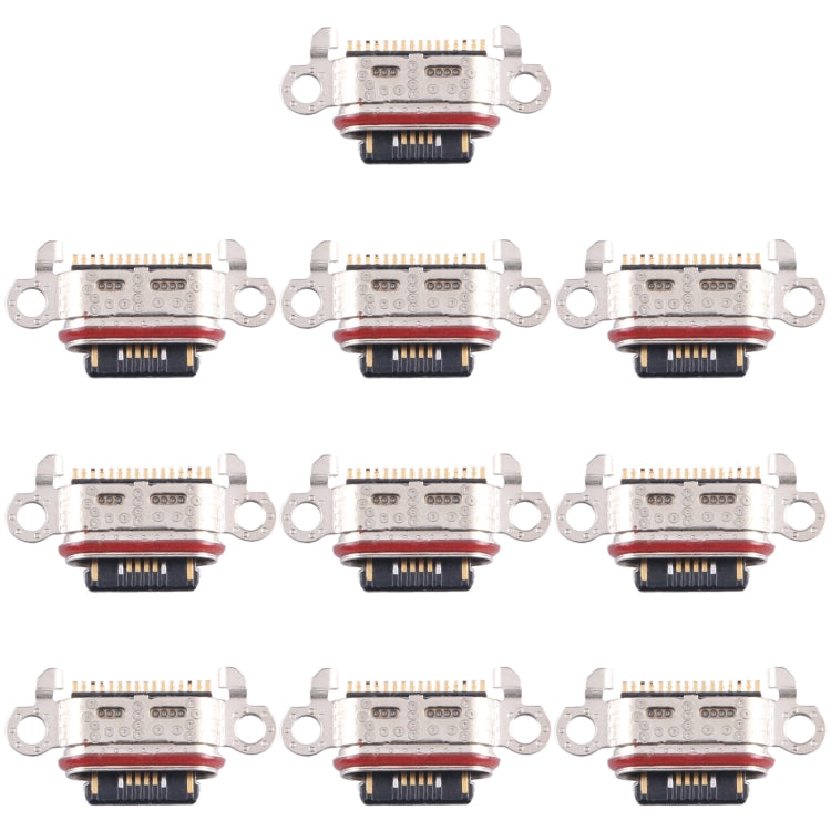 For OPPO Reno6 Pro 10pcs Original Charging Port Connector - Single Tail Connector by PMC TechLife | Online Shopping South Africa | PMC TechLife | Buy Now Pay Later Mobicred
