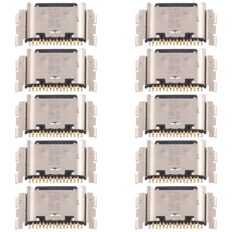 For OPPO A2 5G 10pcs Original Charging Port Connector - Single Tail Connector by PMc TechLife | Online Shopping South Africa | PMc TechLife | Buy Now Pay Later Mobicred