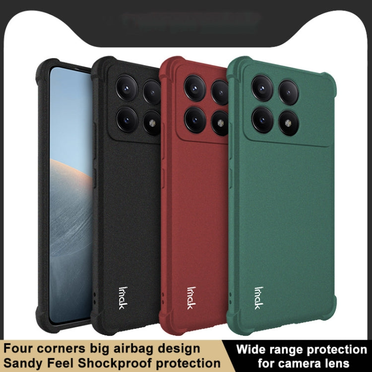 For Xiaomi Redmi K70 5G / K70 Pro 5G imak Shockproof Airbag TPU Phone Case(Matte Black) - free shipping - PMC Jewellery - Order now!
