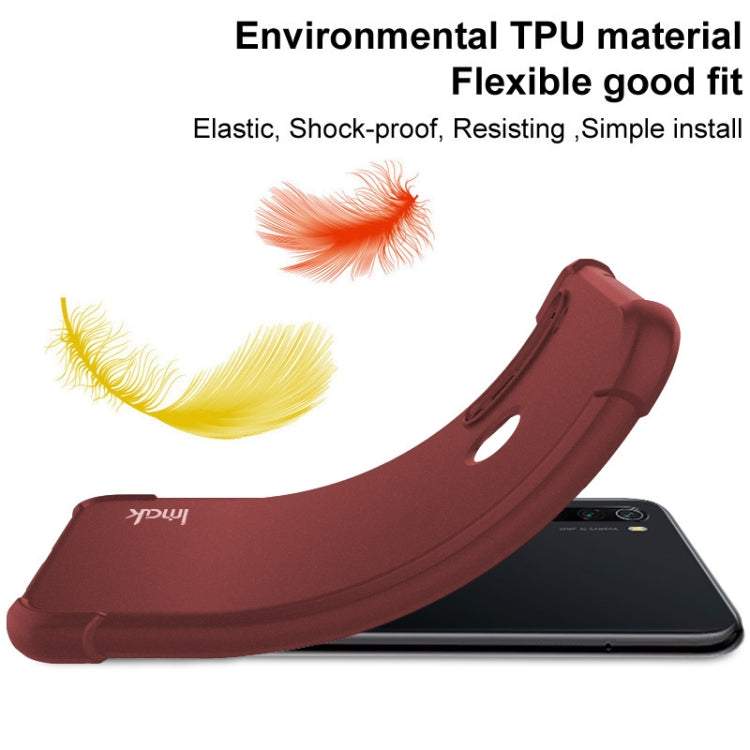 For Xiaomi 14 Ultra 5G imak Shockproof Airbag TPU Phone Case(Matte Red) - free shipping - PMC Jewellery - Order now!