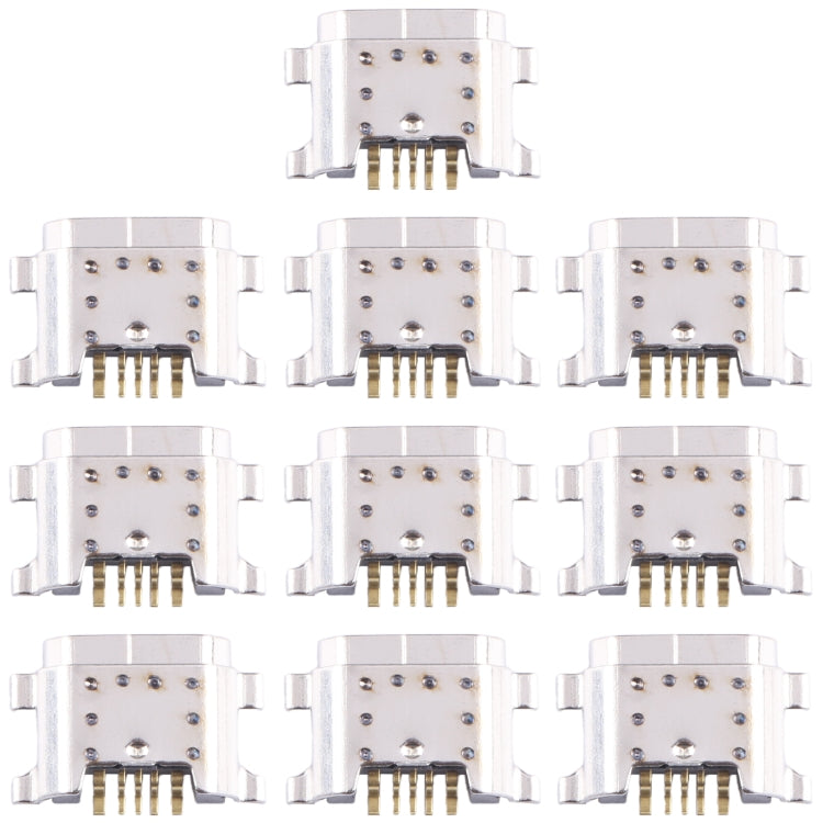For vivo Y75A 10pcs Original Charging Port Connector - Single Tail Connector by PMC TechLife | Online Shopping South Africa | PMC TechLife